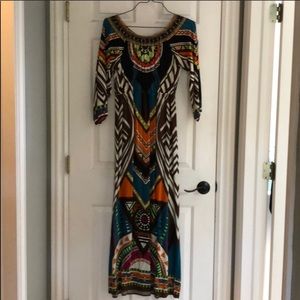 Large flying tomato dress.